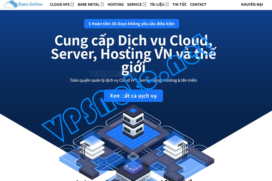DataOnline.vn - 越南不限流量VPS，10G DDos防御，支持Windows，仅需$2/月起
